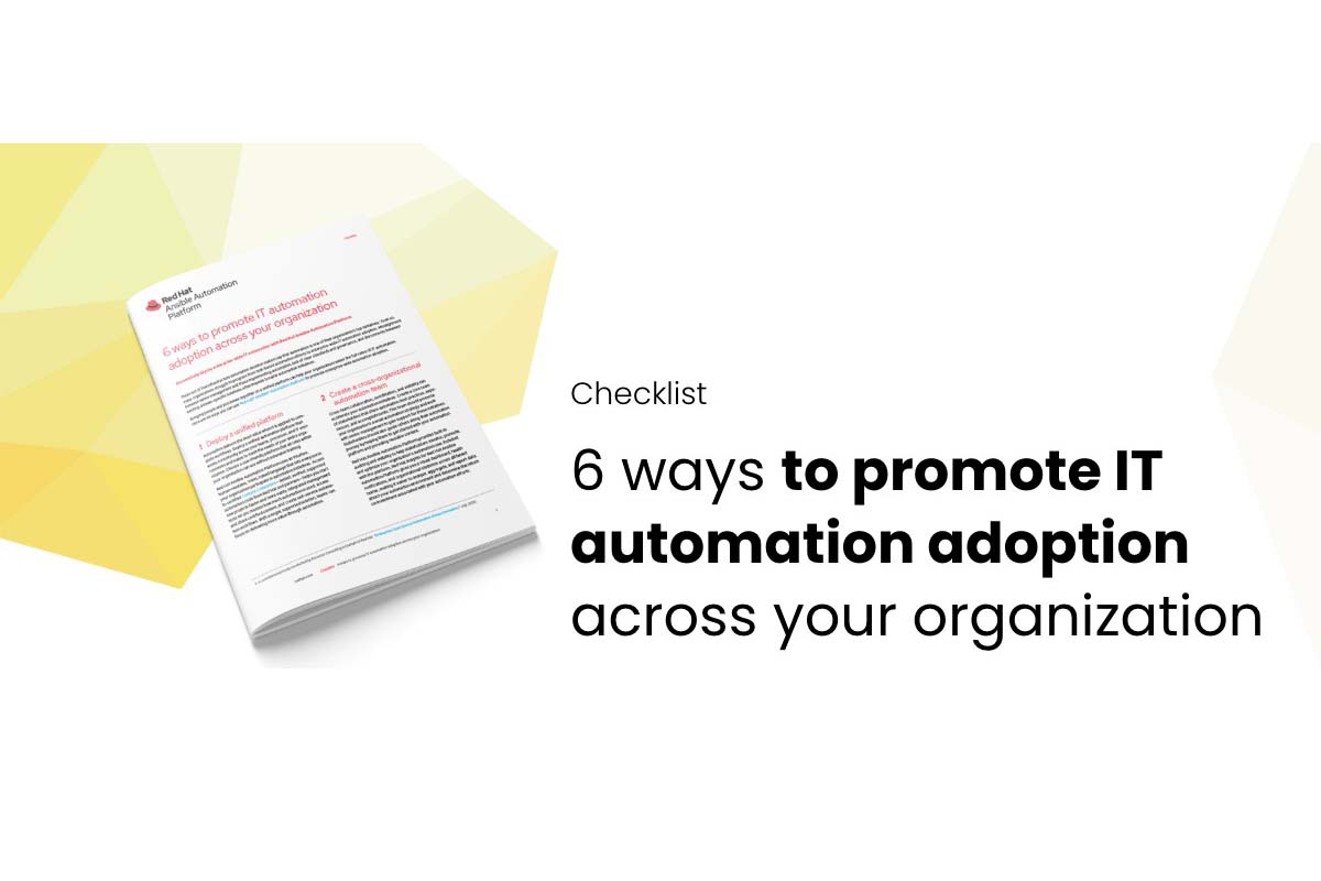 6 ways to promote IT automation