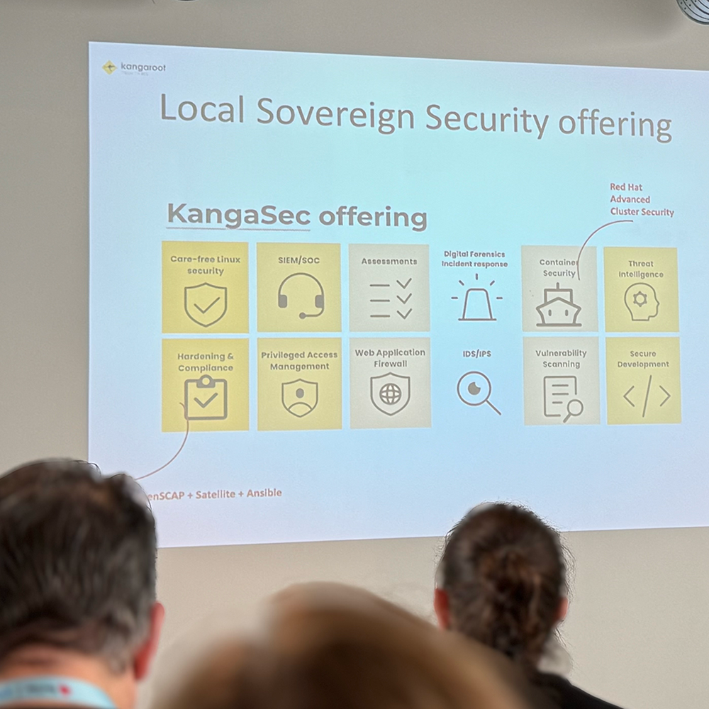 Kangaroot at Red Hat Summit 2025 Brussels