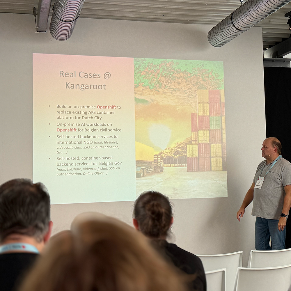 Kangaroot at Red Hat Summit 2025 Brussels