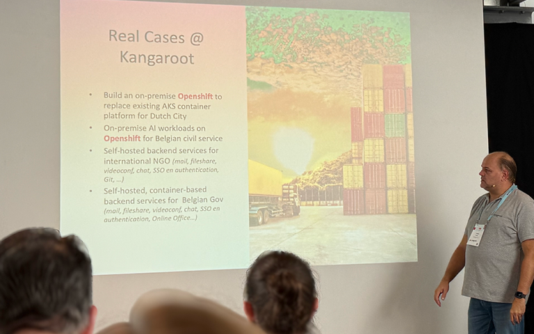 Kangaroot at Red Hat Summit 2025 Brussels