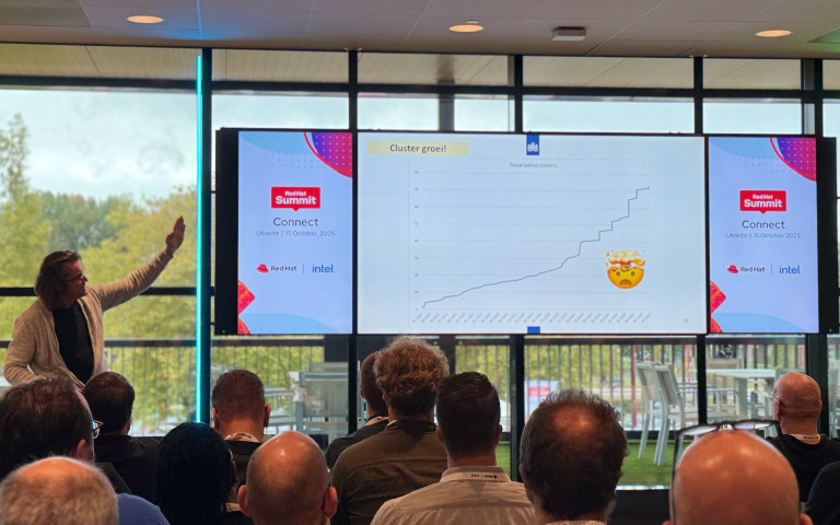 Jeroen Wolff, Belastingdienst at Red Hat Summit 2025 Utrecht