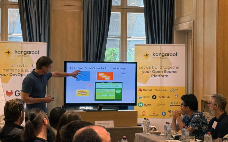 Dries Steenhouwer from FOD BOSA at OPEN for GOV