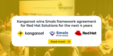 Kangaroot wins Smals tender for Red Hat portfolio
