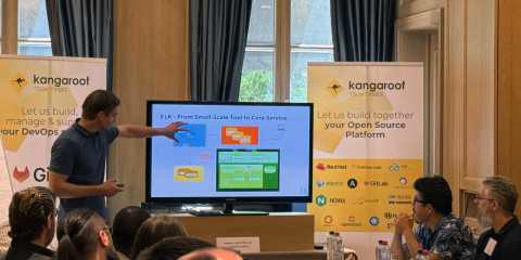 Dries Steenhouwer from FOD BOSA at OPEN for GOV