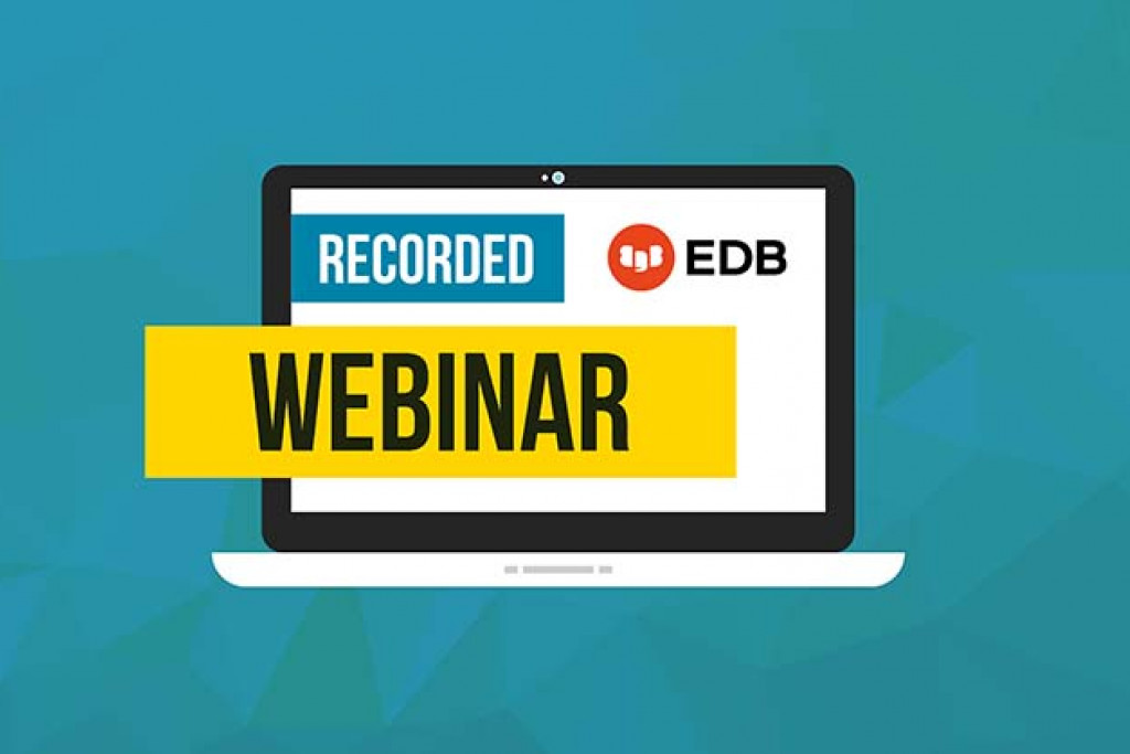 recorded webinar EDB