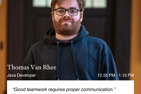 Thomas at Tech Tribes Talks 2024