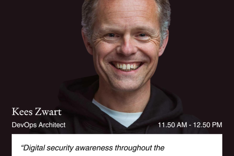 Kees at Tech Tribes Talks 2024