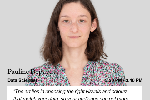 Pauline at Tech Tribes Talks 2024