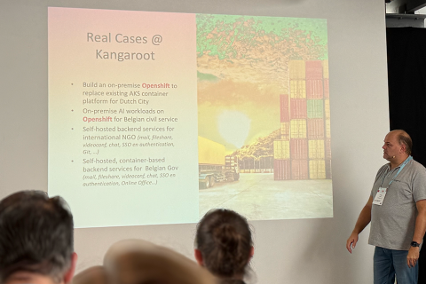 Kangaroot at Red Hat Summit 2025 Brussels