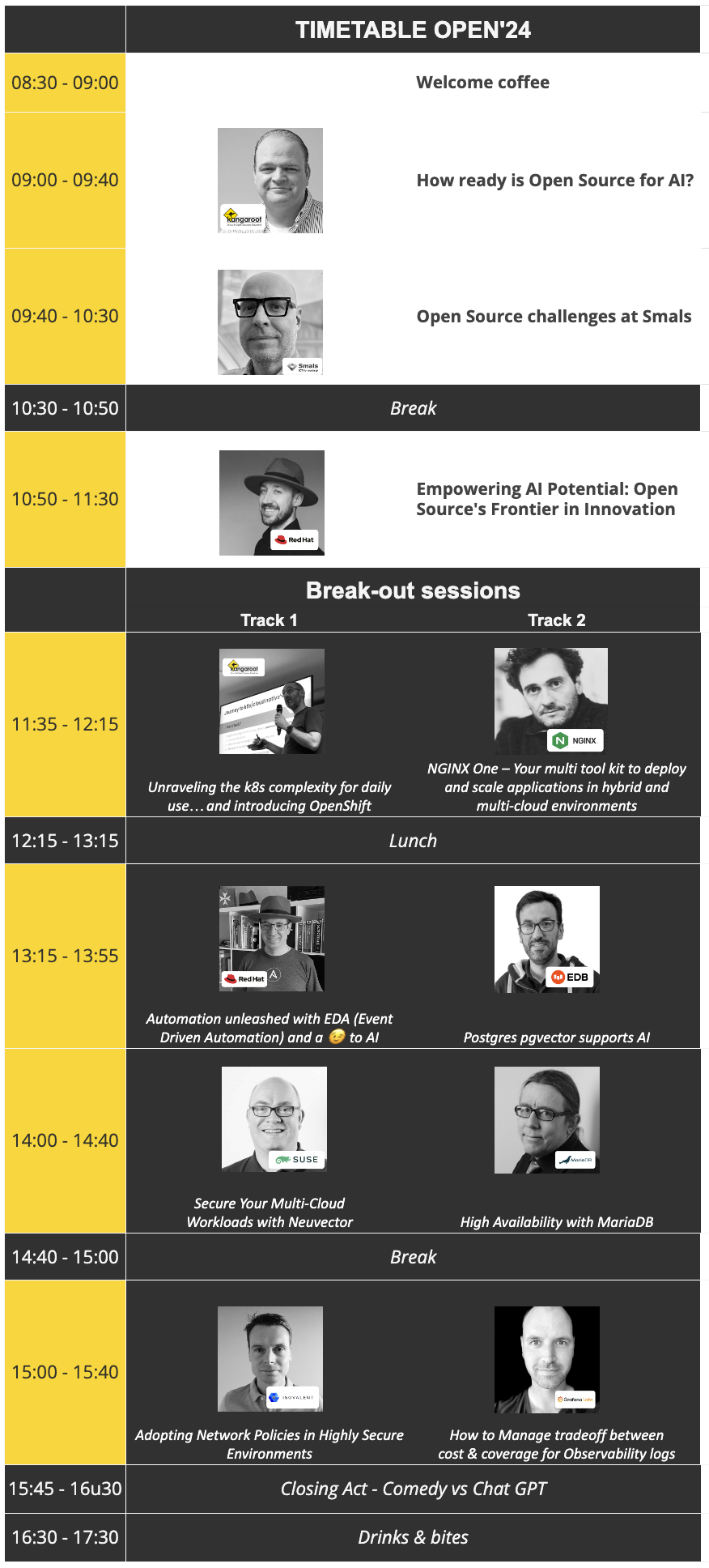 Agenda OPEN'24