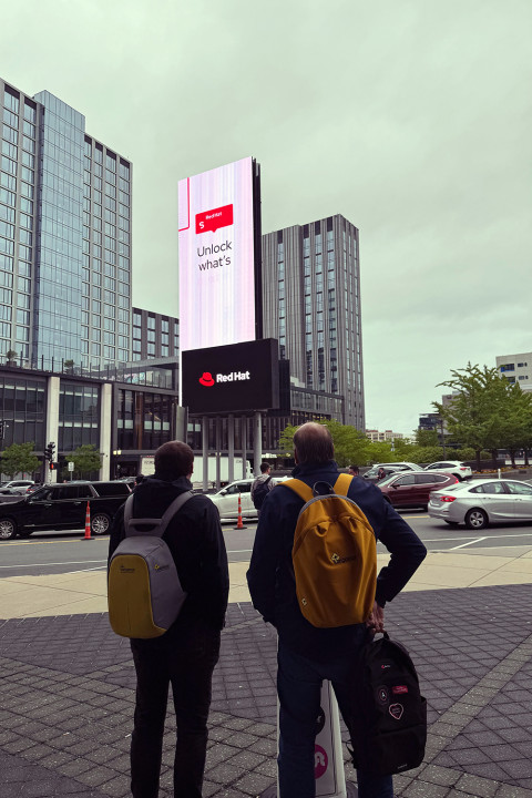 Red Hat Summit 2025 Boston the entrance