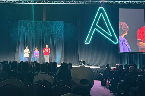 Red Hat Summit 2025 Boston Ansible on stage