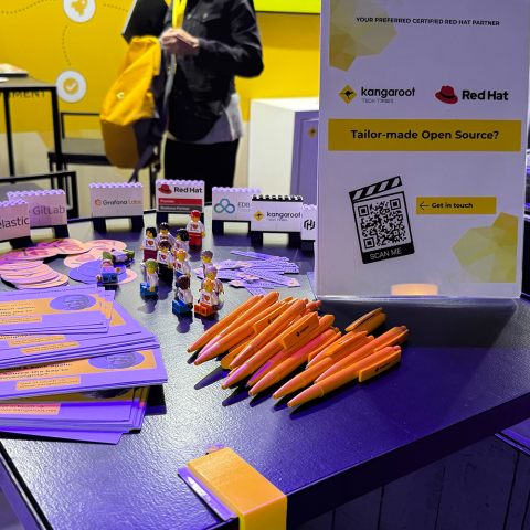 Kangaroot at Red Hat Summit Brussels 1