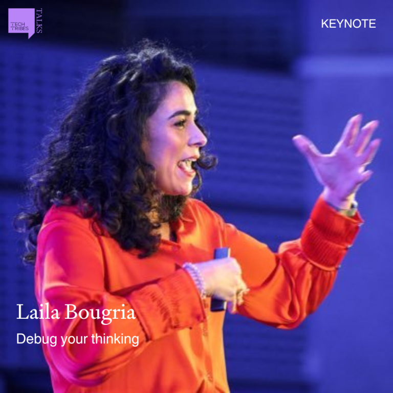 Laïla Bougria at Tech Tribes Talks